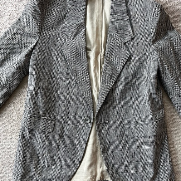 Christian Dior Plaid Jeunne Homme Sportif Blazer Size XS Paris Old Money - Picture 9 of 10